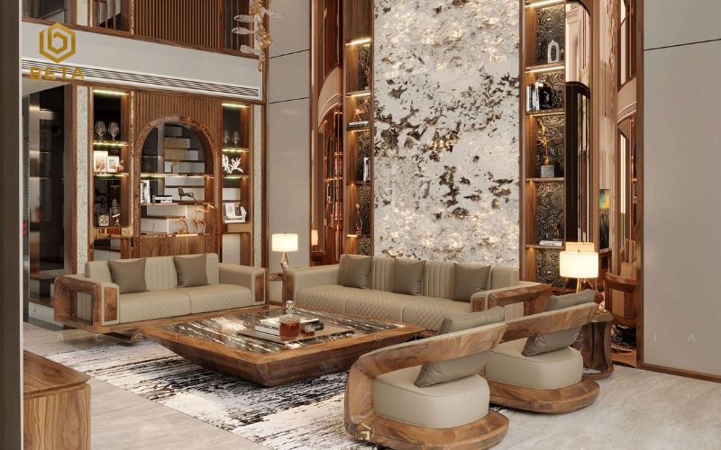 Phân chia không gian theo nguyên tắc “tọa cát hướng cát”