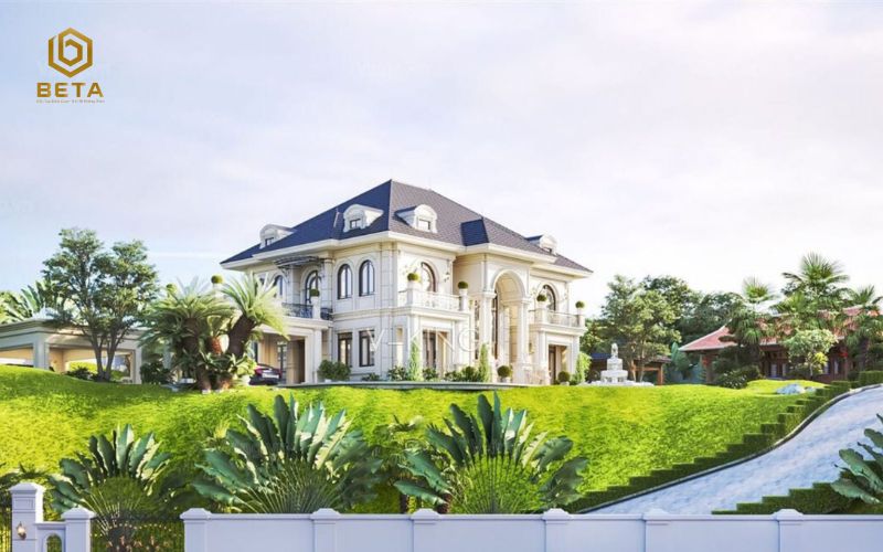 99+ Mẫu thiết kế biệt thự 3 tầng tân cổ điển đẹp, sang trọng năm 2026