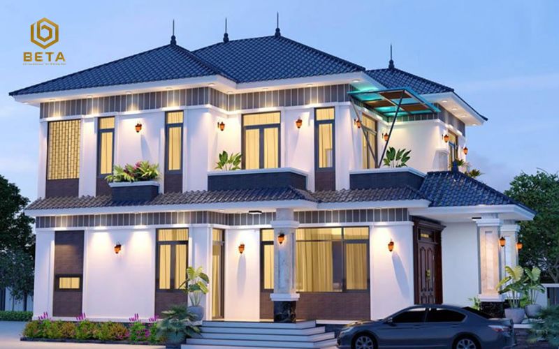 10+ Ý tưởng thiết kế biệt thự mini 8x12 đẹp và hiện đại