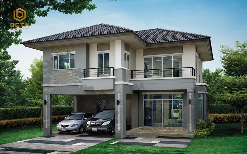 40+ Mẫu thiết kế biệt thự sân vườn có nội thất đẹp chuẩn xanh