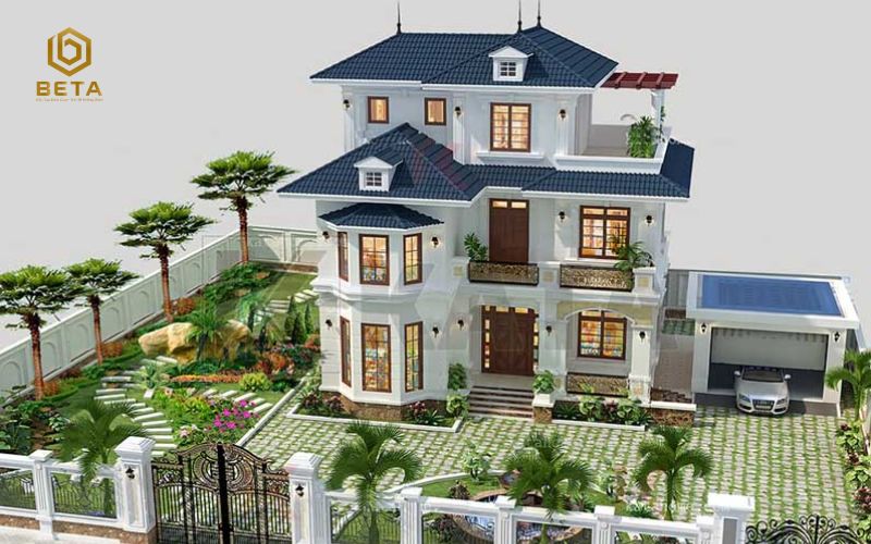 Gợi ý hơn 50 mẫu biệt thự tân cổ điển đẹp mê mẩn