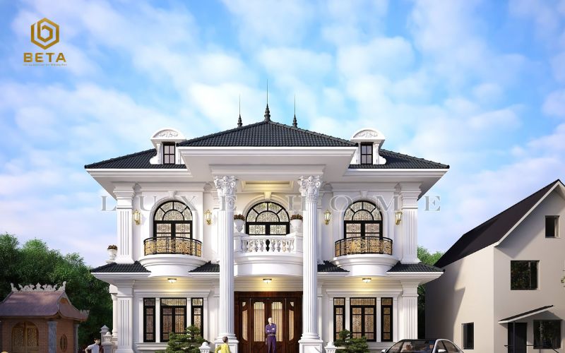 Gợi ý hơn 50 mẫu biệt thự tân cổ điển đẹp mê mẩn