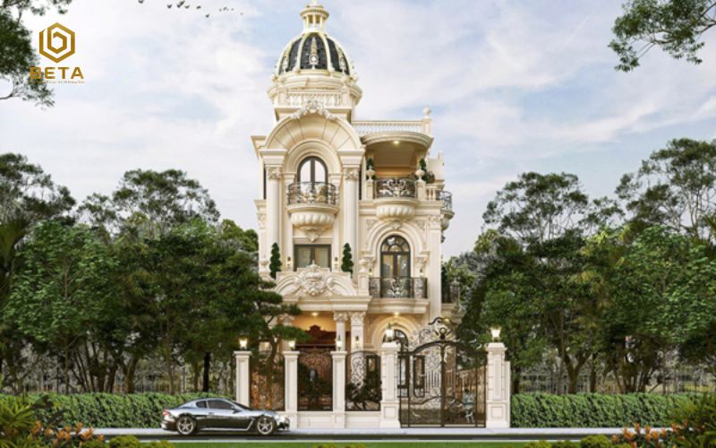 Gợi ý hơn 50 mẫu biệt thự tân cổ điển đẹp mê mẩn