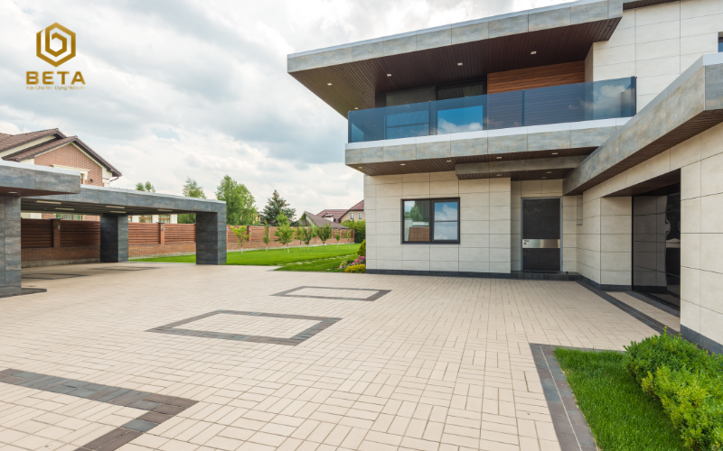 Biệt thự nhà vườn 1000m2 kiểu sân vườn Tropical