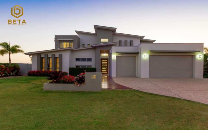 Mẫu biệt thự nhà vườn 1000m2 phong cách hiện đại