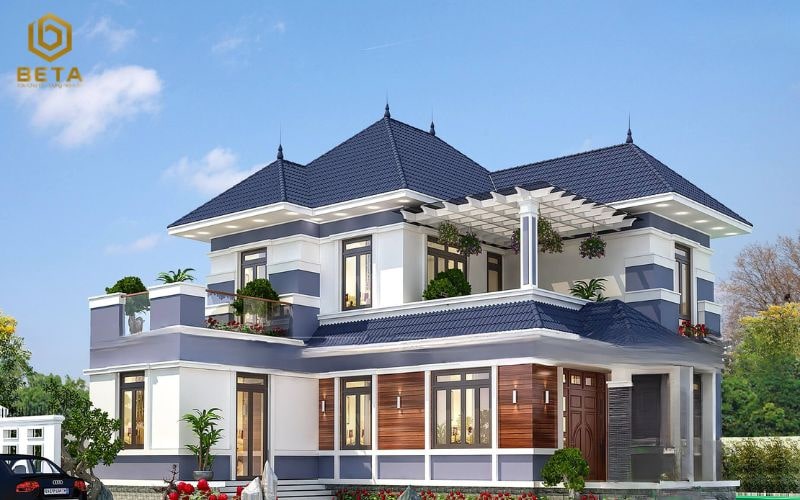 Biệt thự nhà vườn 1 tầng 150m2 3 phòng ngủ