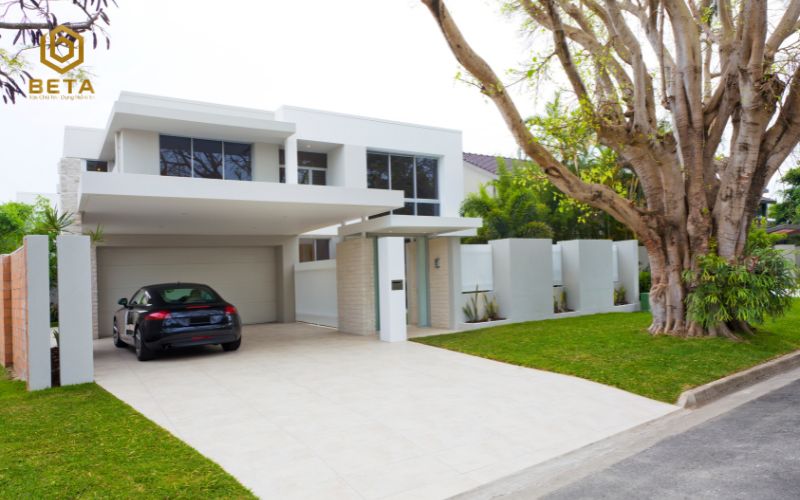 Nhà phố 4x18m phong cách tối giản