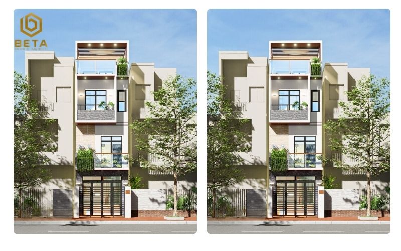 Nhà phố 4x18m phong cách năng động, trẻ trung