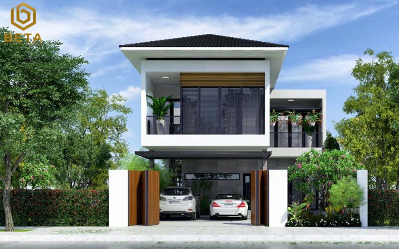 Những mẫu thiết kế biệt thự đẹp, sang trọng nhất hiện nay