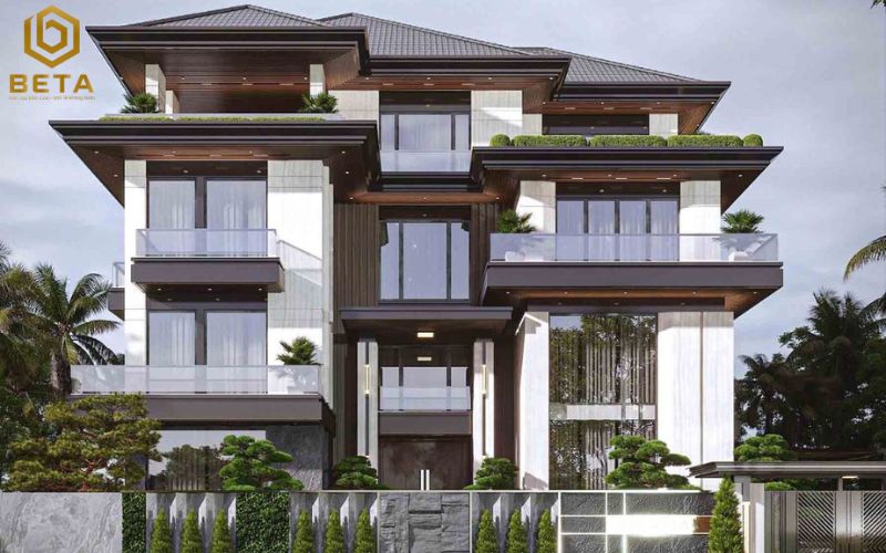 Những mẫu thiết kế biệt thự đẹp, sang trọng nhất hiện nay