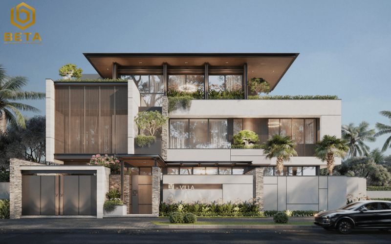 Những mẫu thiết kế biệt thự đẹp, sang trọng nhất hiện nay