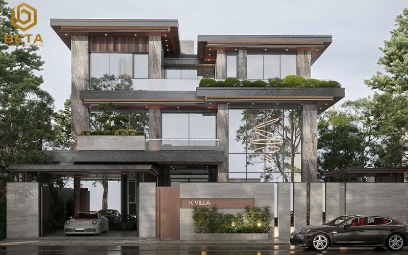 Những mẫu thiết kế biệt thự đẹp, sang trọng nhất hiện nay