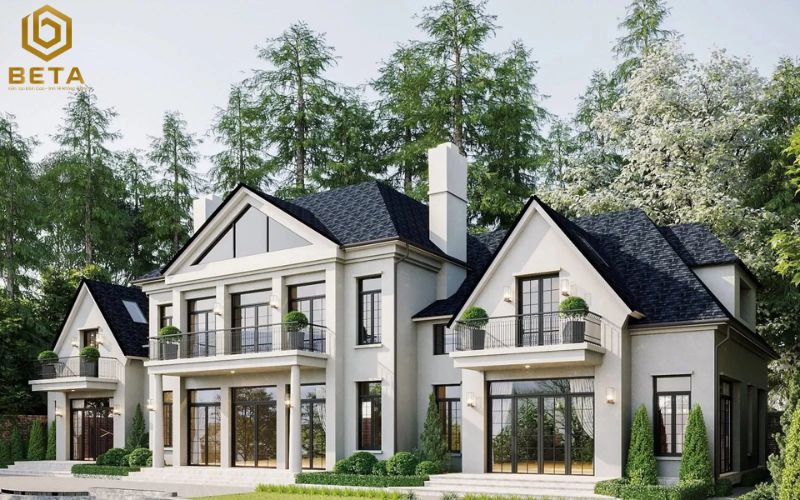 Những mẫu thiết kế biệt thự đẹp, sang trọng nhất hiện nay