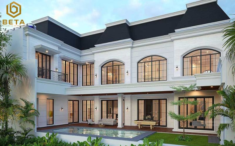 Những mẫu thiết kế biệt thự đẹp, sang trọng nhất hiện nay