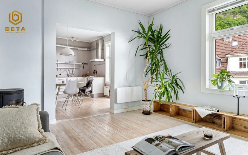 Mẫu thiết kế nội thất nhà vườn phong cách Rustic mộc mạc