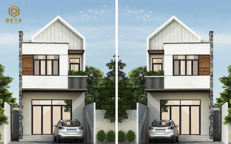 Gợi ý 10+ mẫu nhà 2 tầng 4x10m theo phong cách hiện đại giúp tối ưu diện tích 