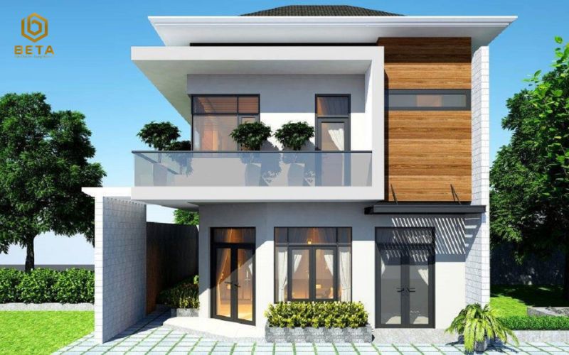 Gợi ý 10+ mẫu nhà 2 tầng 4x10m theo phong cách hiện đại giúp tối ưu diện tích 