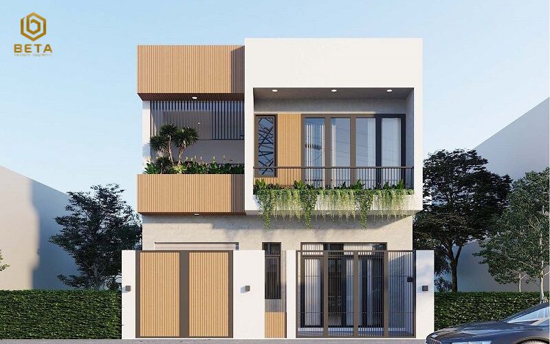 Gợi ý 10+ mẫu nhà 2 tầng 4x10m theo phong cách hiện đại giúp tối ưu diện tích 