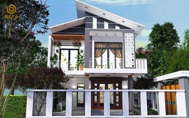 Gợi ý 10+ mẫu nhà 2 tầng 4x10m theo phong cách hiện đại giúp tối ưu diện tích 